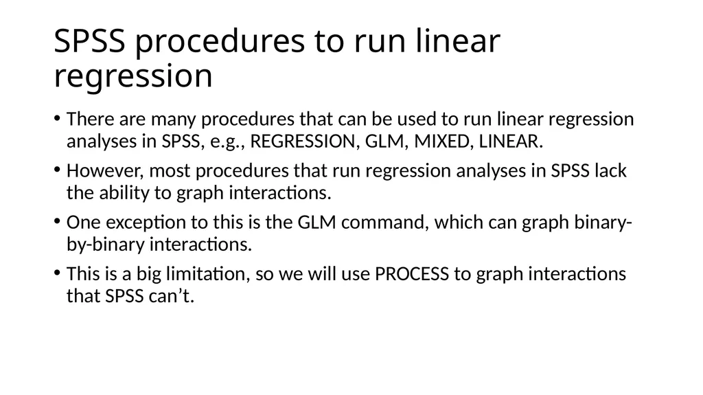 Graphing Interactions Using the PROCESS Macro in - slide 9 of 140