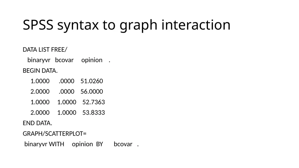 Graphing Interactions Using the PROCESS Macro in - slide 39 of 140