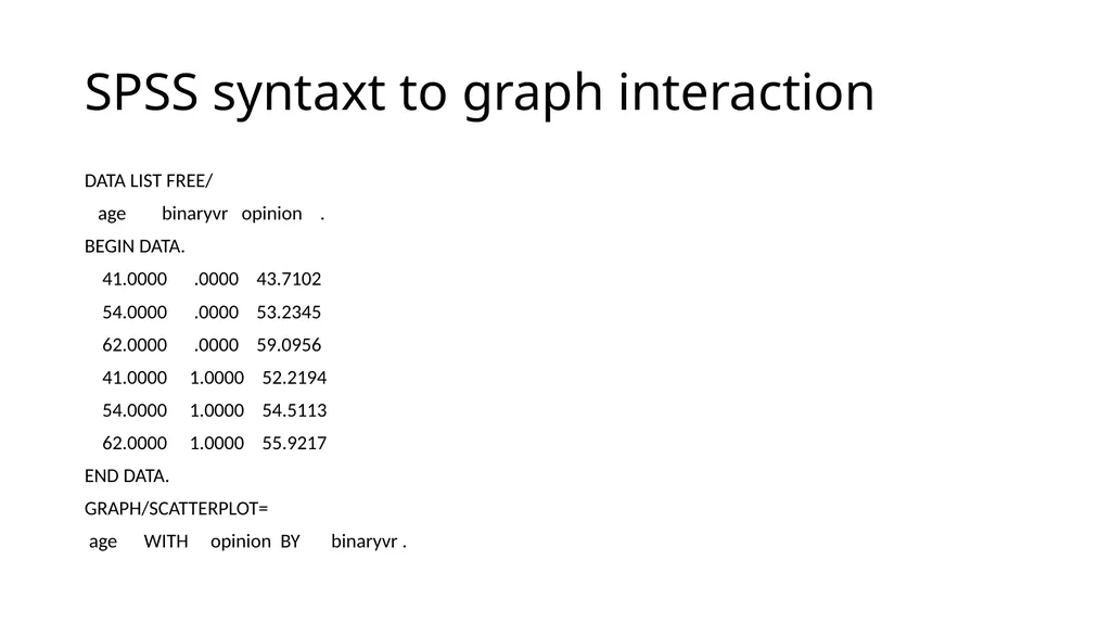 Graphing Interactions Using the PROCESS Macro in - slide 65 of 140