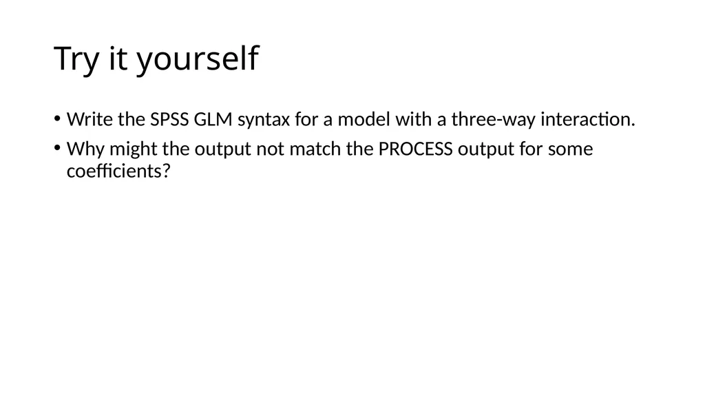 Graphing Interactions Using the PROCESS Macro in - slide 121 of 140
