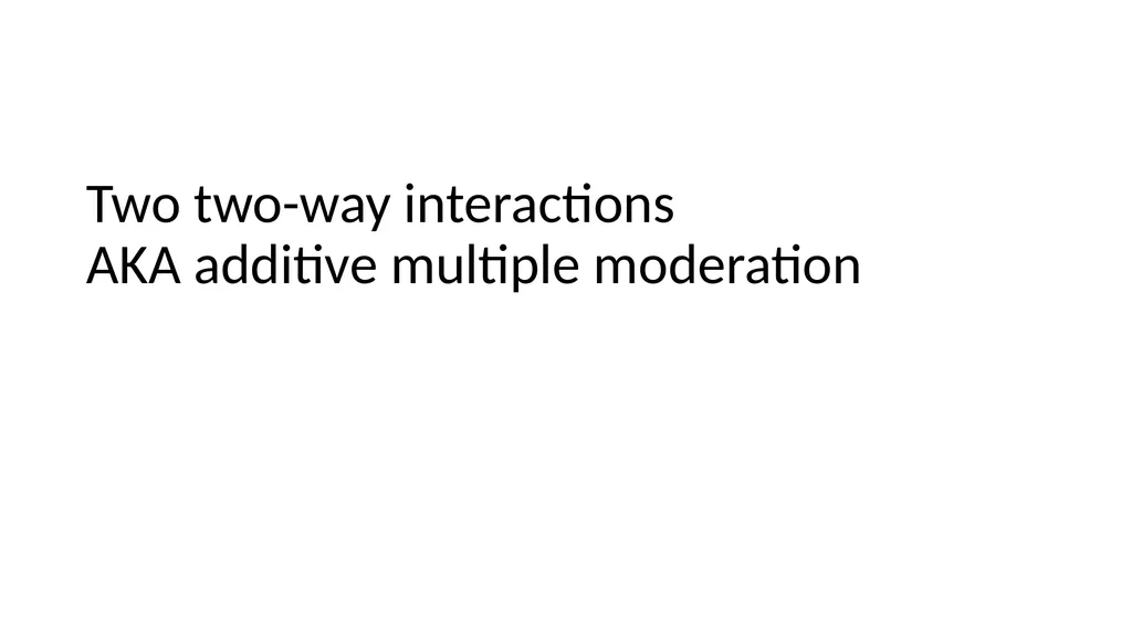 Graphing Interactions Using the PROCESS Macro in - slide 102 of 140