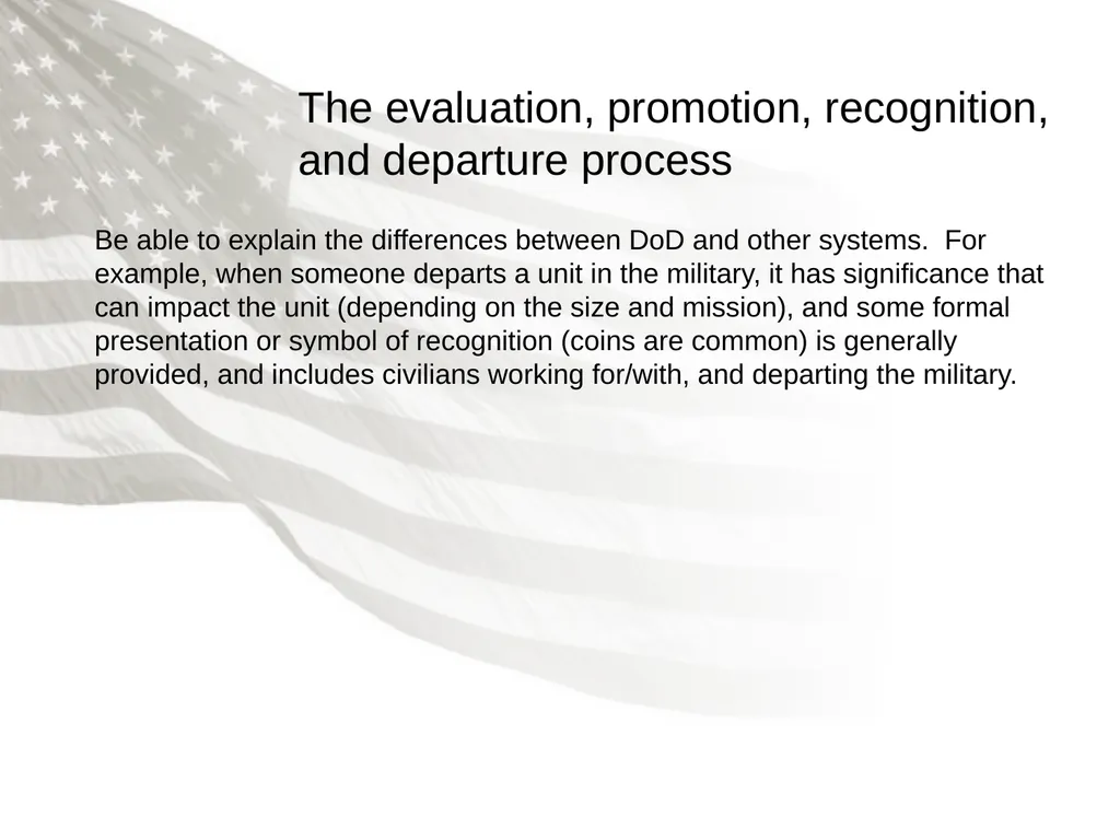 Helping a New Veteran Integrate into Your - slide 9 of 10