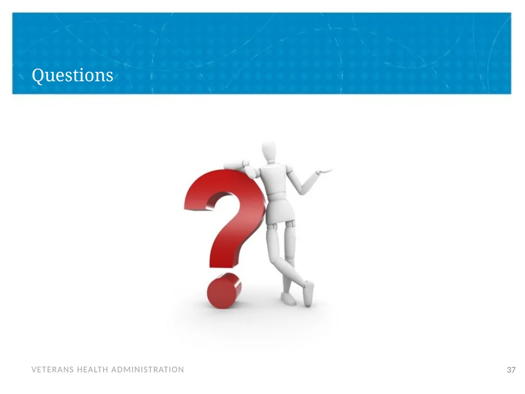 Veteran Eligibility and Enrollment Objectives In - slide 37 of 37