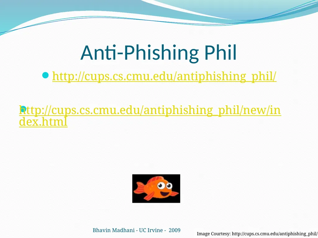 Learning to Detect Phishing Emails Ian Fette - slide 28 of 28