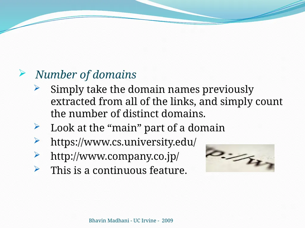 Learning to Detect Phishing Emails Ian Fette - slide 13 of 28
