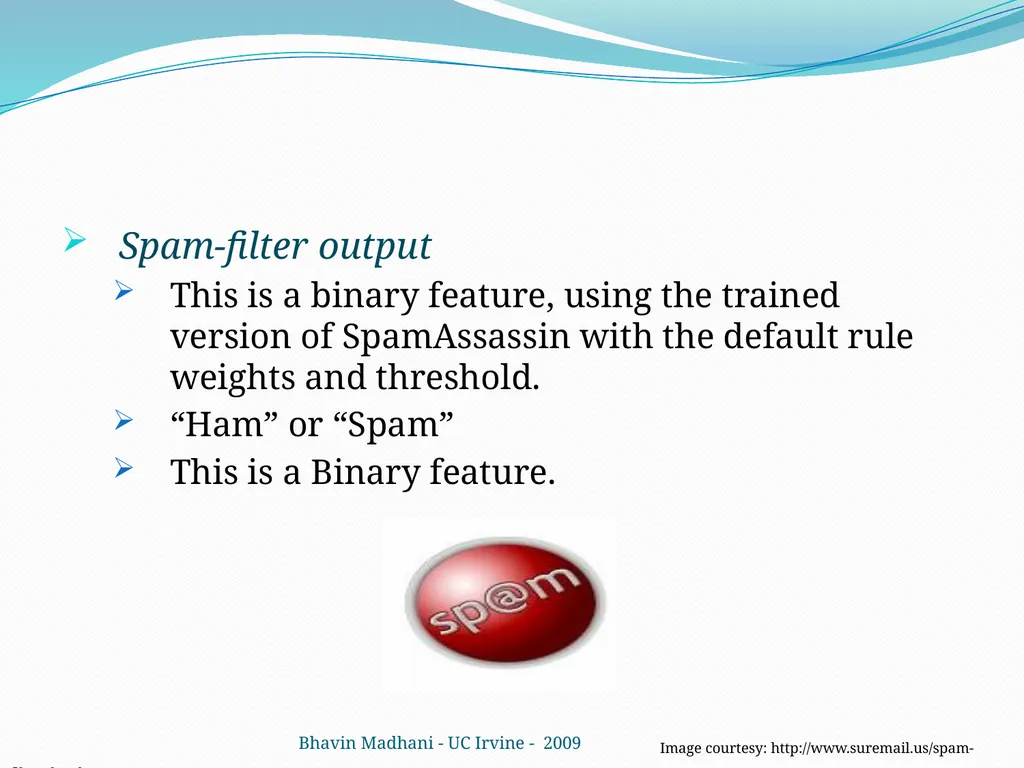 Learning to Detect Phishing Emails Ian Fette - slide 16 of 28