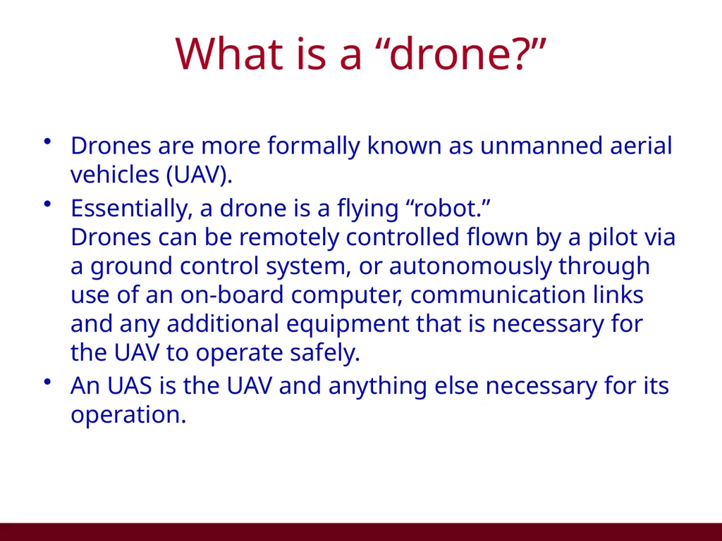 DRONES: Reaching New Heights in Environmental - slide 2 of 12