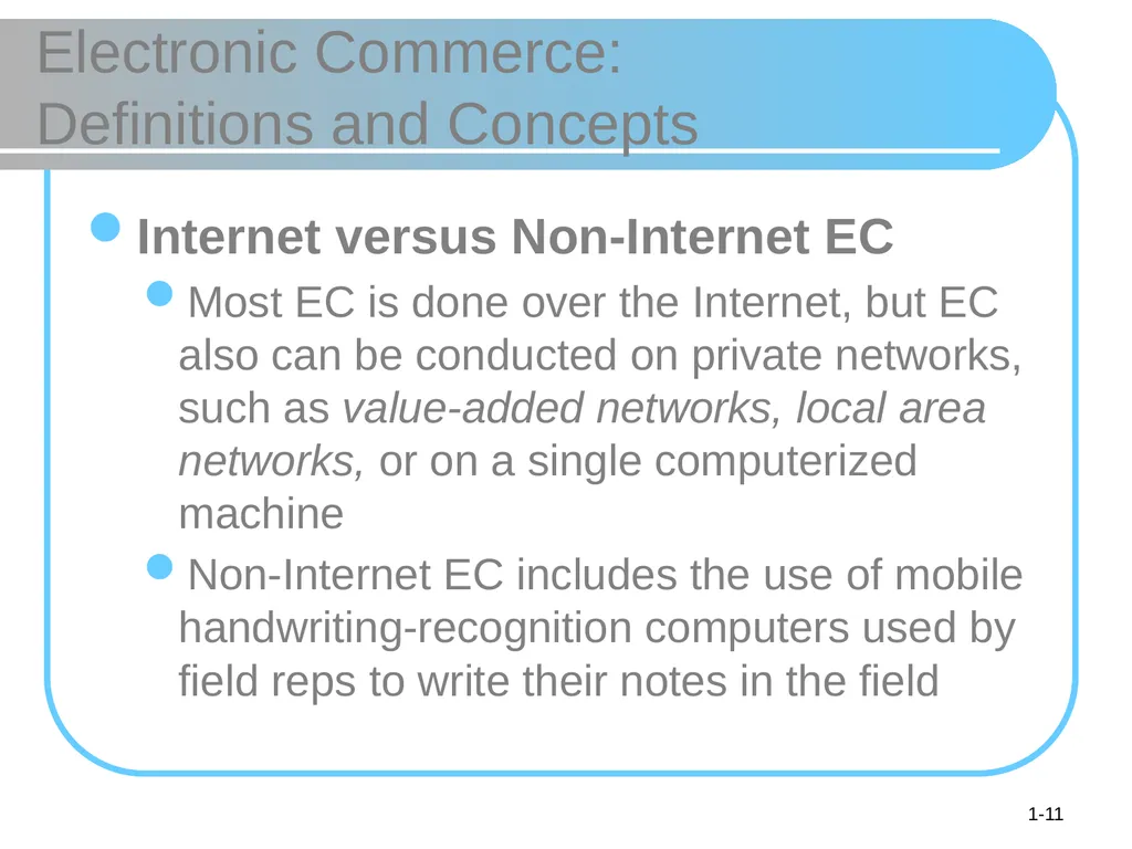 © 2008 Pearson Prentice Hall, Electronic Commerce - slide 11 of 46