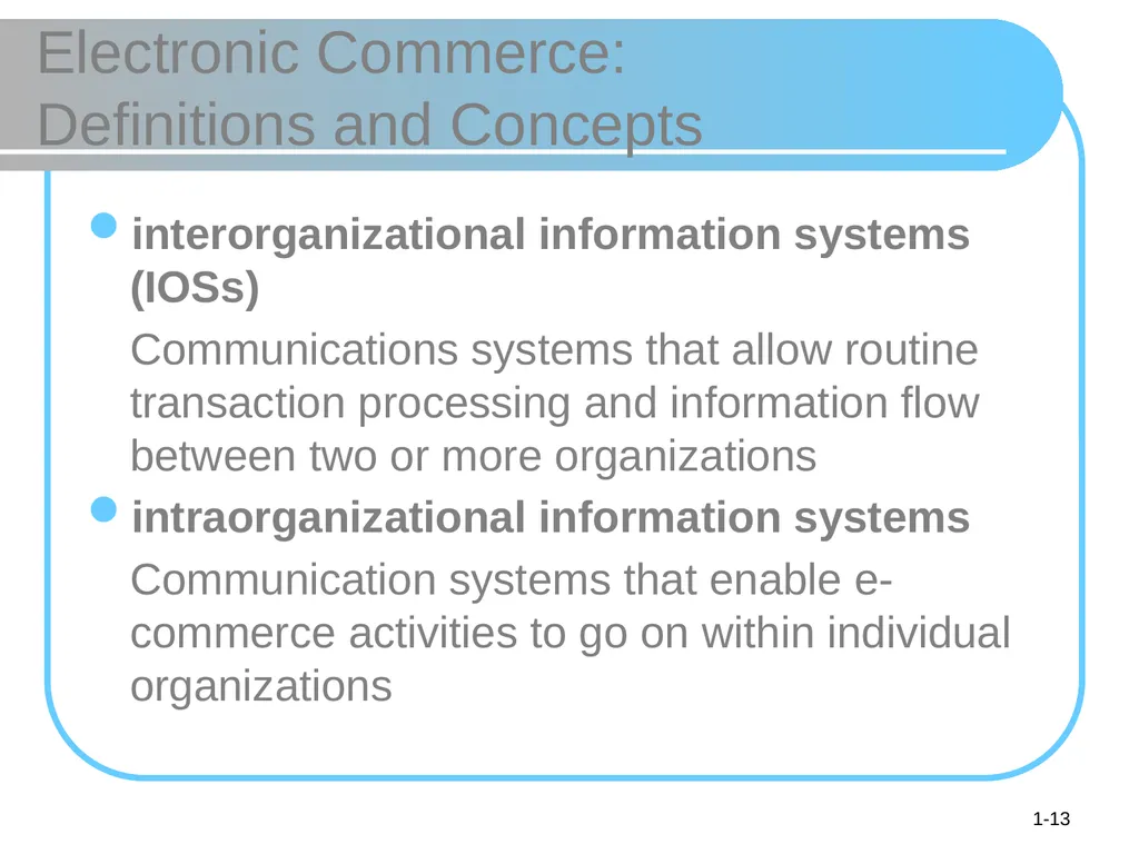 © 2008 Pearson Prentice Hall, Electronic Commerce - slide 13 of 46