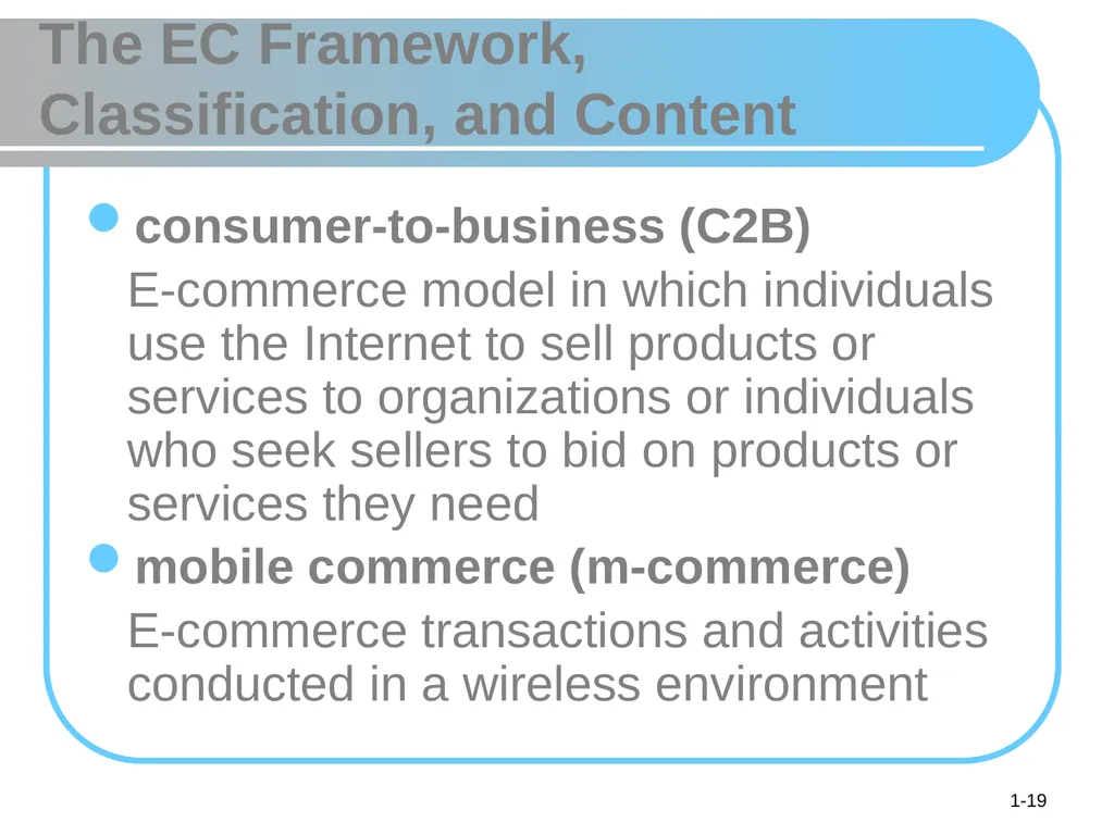 © 2008 Pearson Prentice Hall, Electronic Commerce - slide 19 of 46