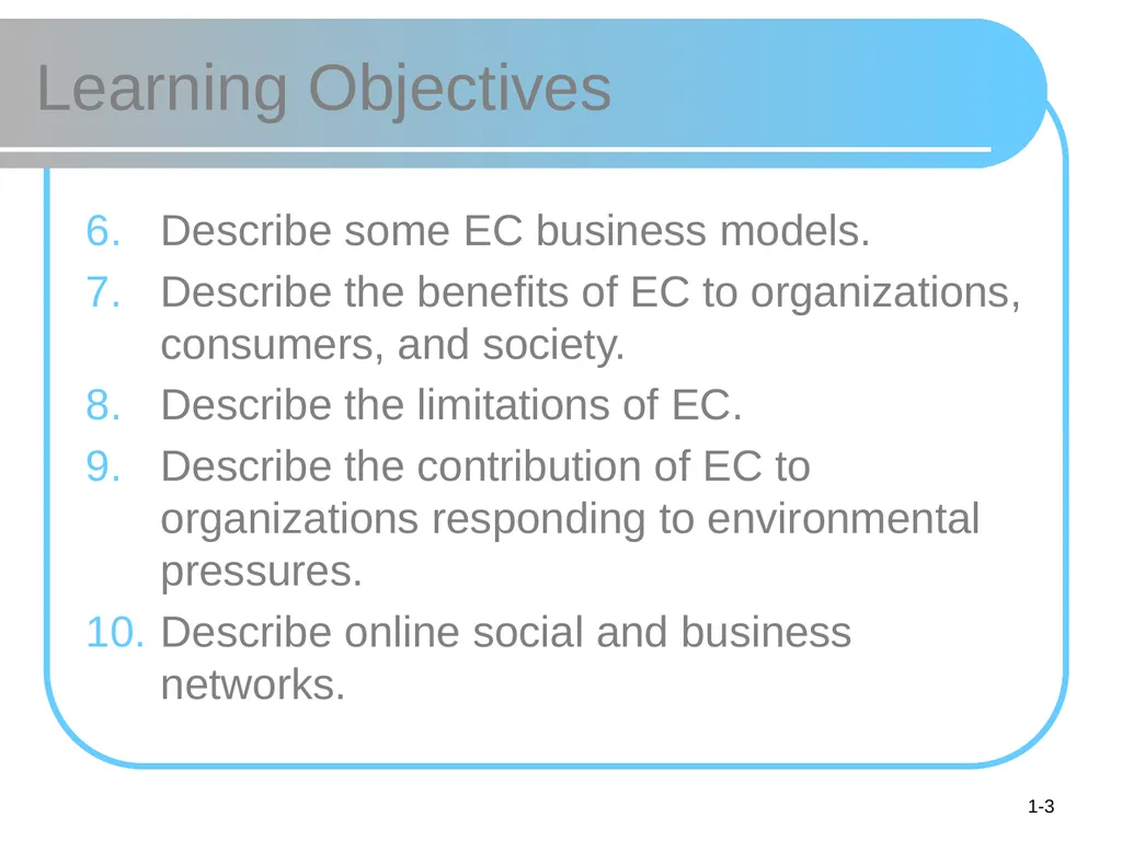 © 2008 Pearson Prentice Hall, Electronic Commerce - slide 3 of 46