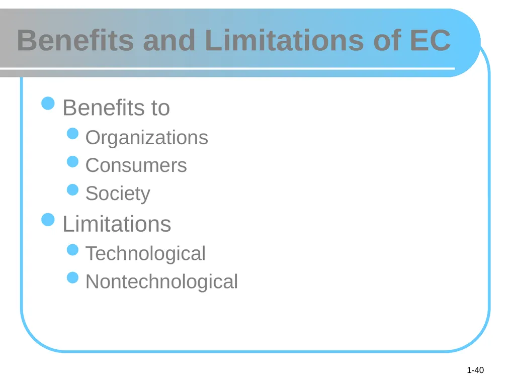 © 2008 Pearson Prentice Hall, Electronic Commerce - slide 40 of 46