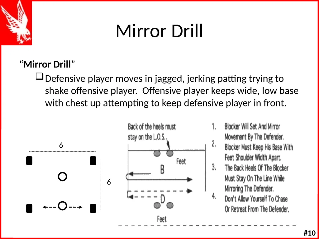 Offensive Line Drills W K Offensive Line Drill - slide 53 of 66