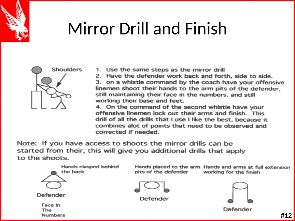 Offensive Line Drills W K Offensive Line Drill - slide 55 of 66