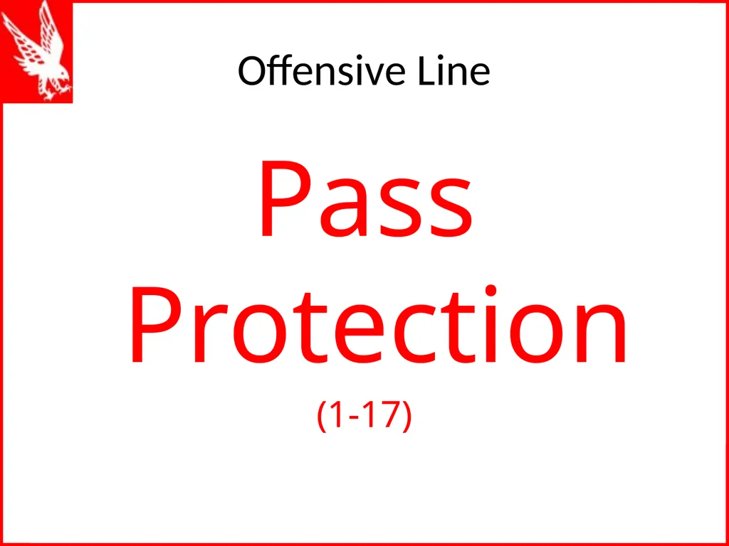 Offensive Line Drills W K Offensive Line Drill - slide 3 of 66