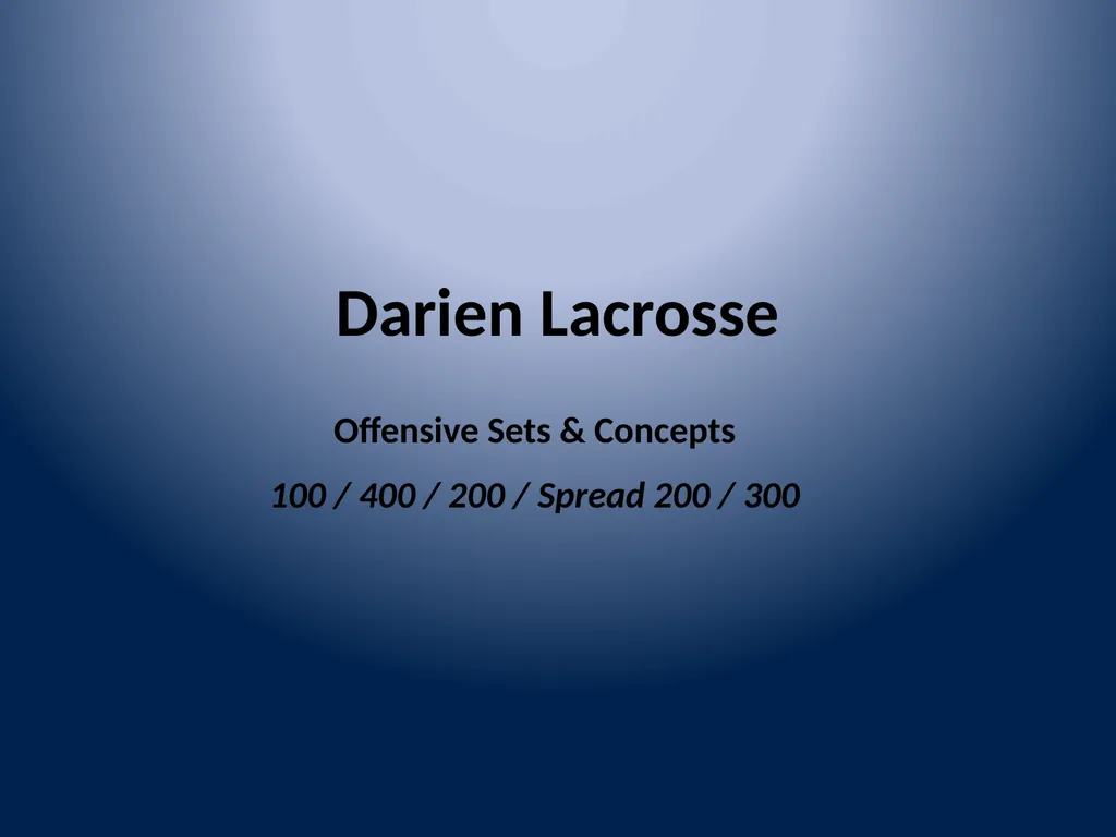Multi-Dimensional Offense Nike – OHSLCA Clinic - slide 4 of 54