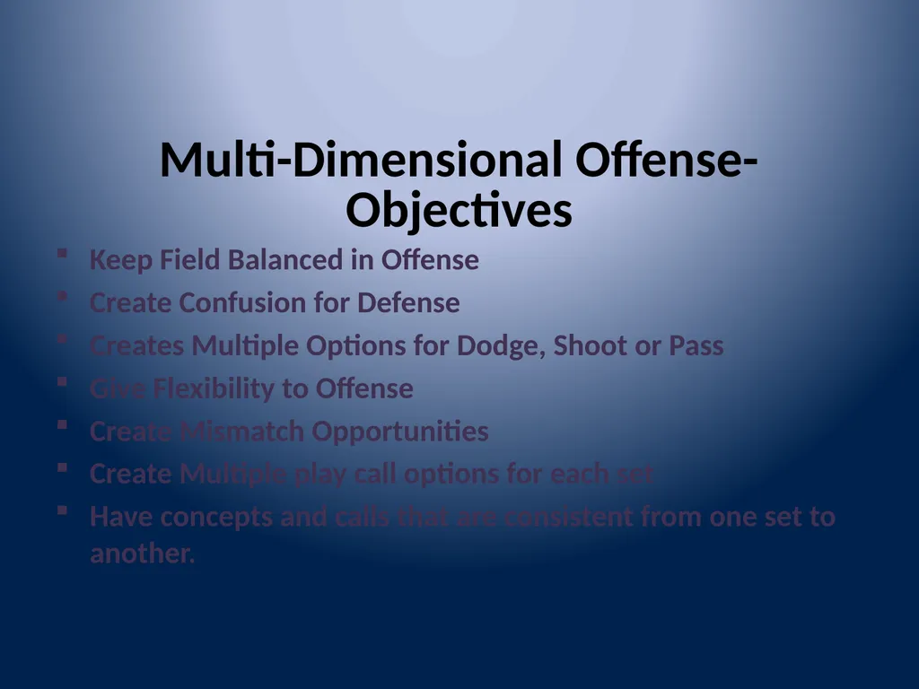 Multi-Dimensional Offense Nike – OHSLCA Clinic - slide 6 of 54