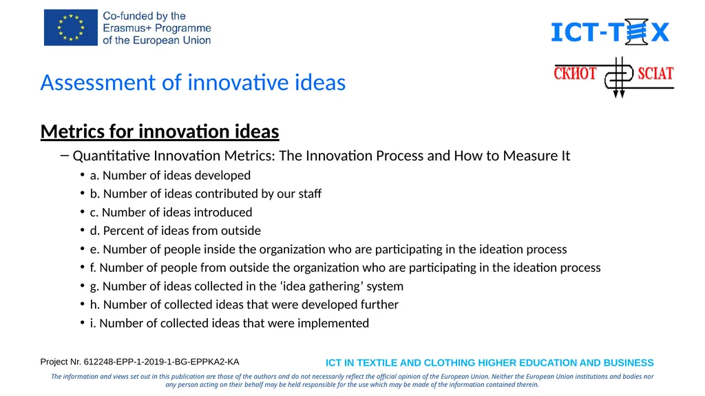 Specialized Cluster and Institute of Apparel and - slide 19 of 23