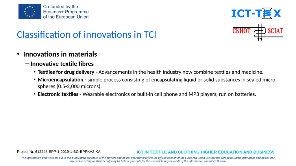 Specialized Cluster and Institute of Apparel and - slide 6 of 23