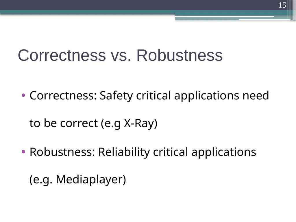 Defensive Programming Defensive Programming 1 - slide 15 of 23