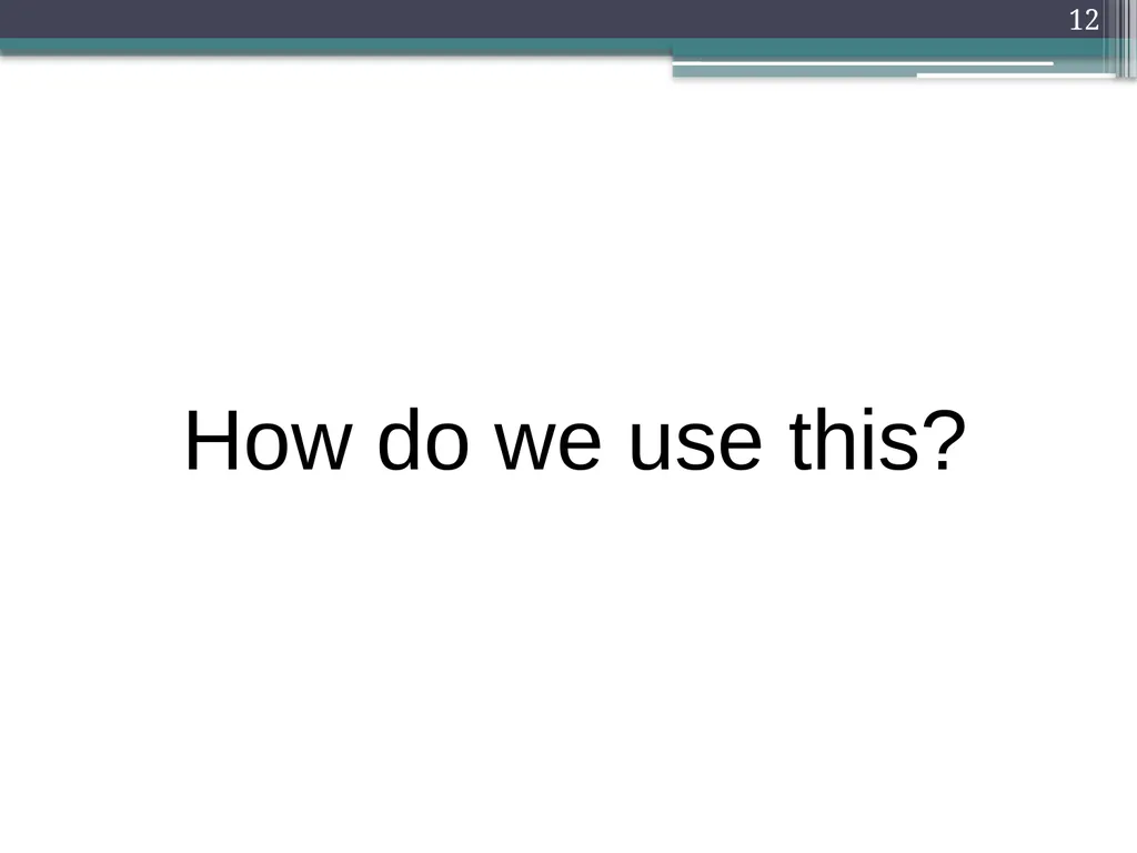 Defensive Programming Defensive Programming 1 - slide 12 of 23