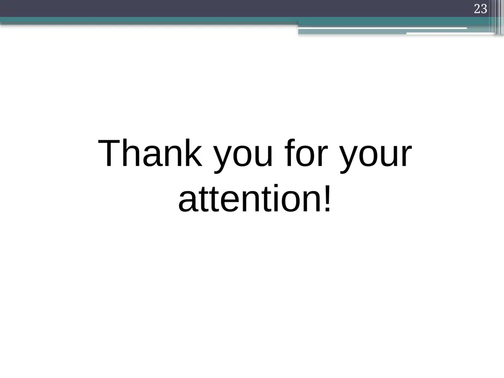 Defensive Programming Defensive Programming 1 - slide 23 of 23