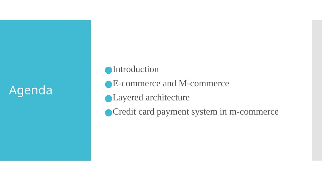 E-commerce and Web Application M-Commerce Lecture - slide 2 of 12