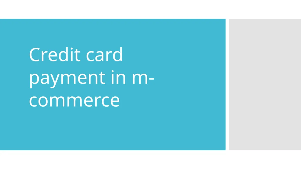 E-commerce and Web Application M-Commerce Lecture - slide 8 of 12