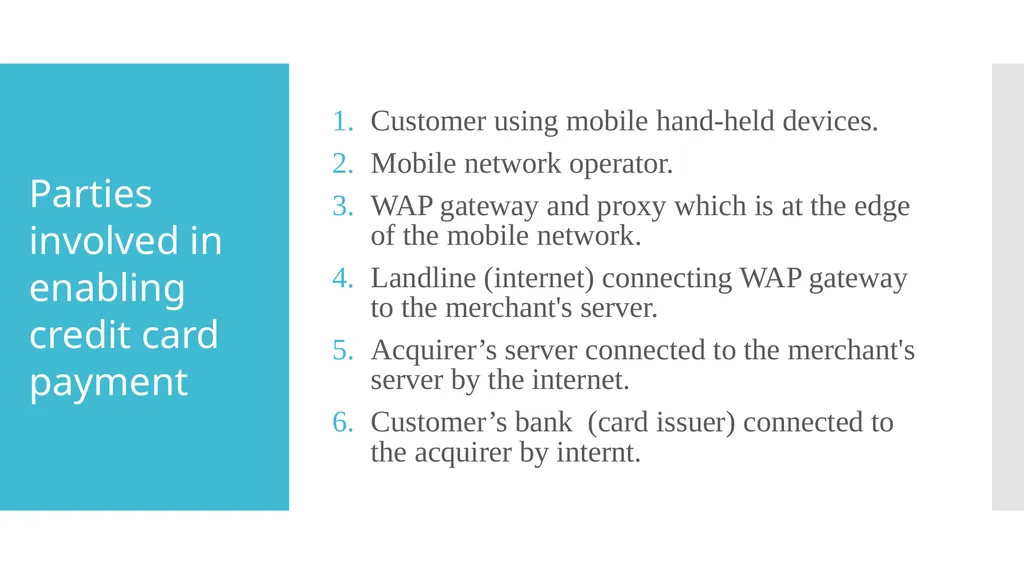 E-commerce and Web Application M-Commerce Lecture - slide 9 of 12