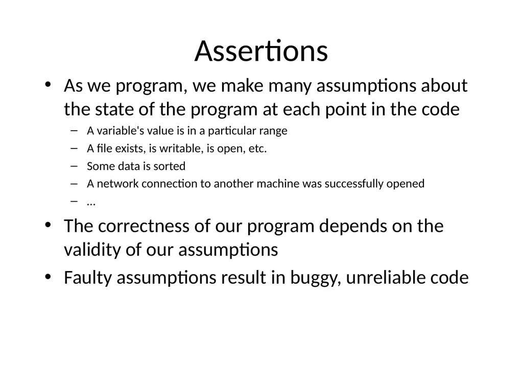 Defensive Programming Defensive Programming Good - slide 3 of 12