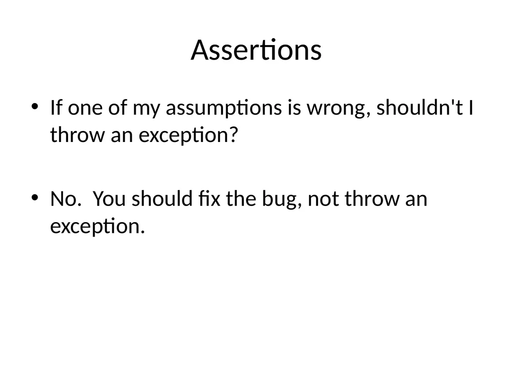 Defensive Programming Defensive Programming Good - slide 9 of 12