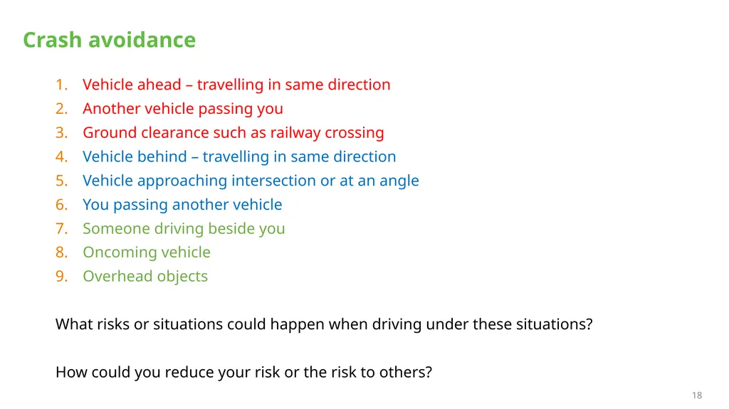 MELT Class 1 Driver Training Defensive and - slide 18 of 18