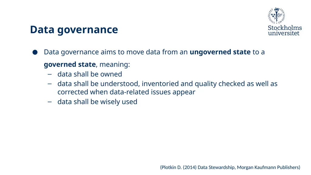 From defensive to offensive data-driven - slide 24 of 70