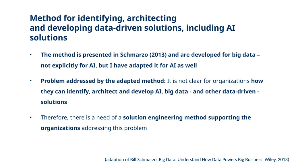 From defensive to offensive data-driven - slide 30 of 70
