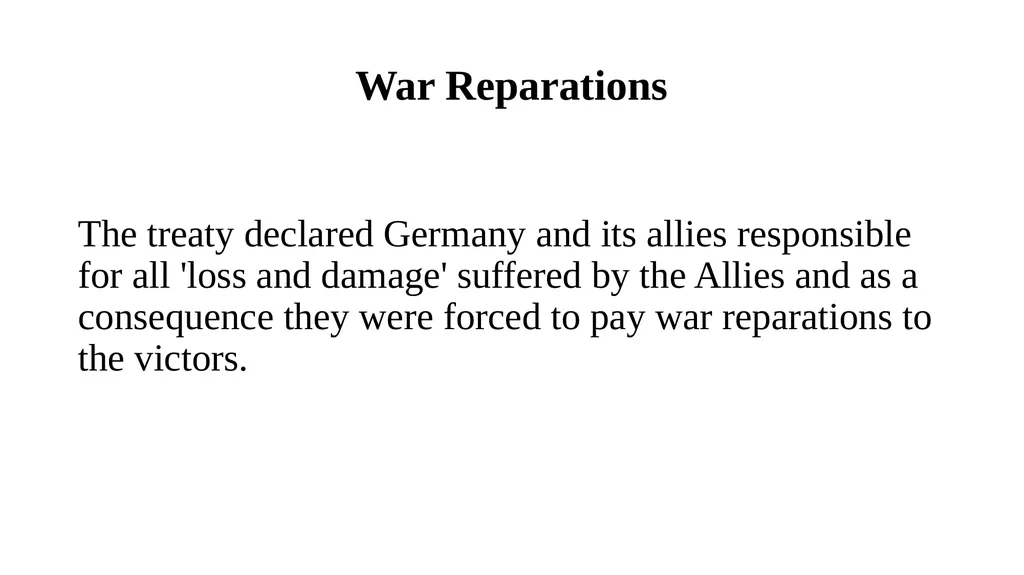 World War - I Introduction: The single most - slide 15 of 17