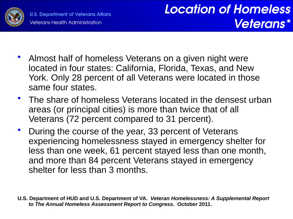 Supportive Services for Veteran Families (SSVF) - slide 12 of 69