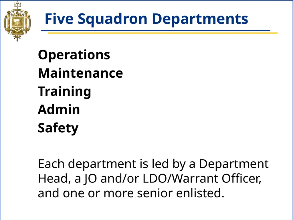 NS433 - 04: Naval Aviation Squadron Organization - slide 6 of 26