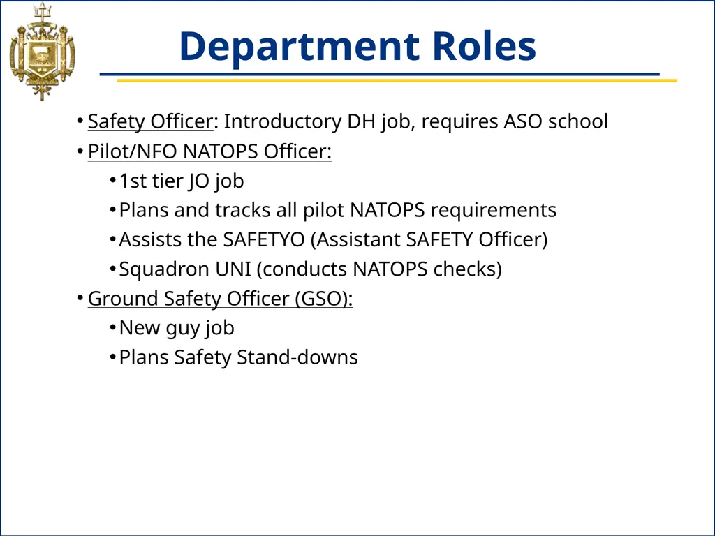 NS433 - 04: Naval Aviation Squadron Organization - slide 23 of 26
