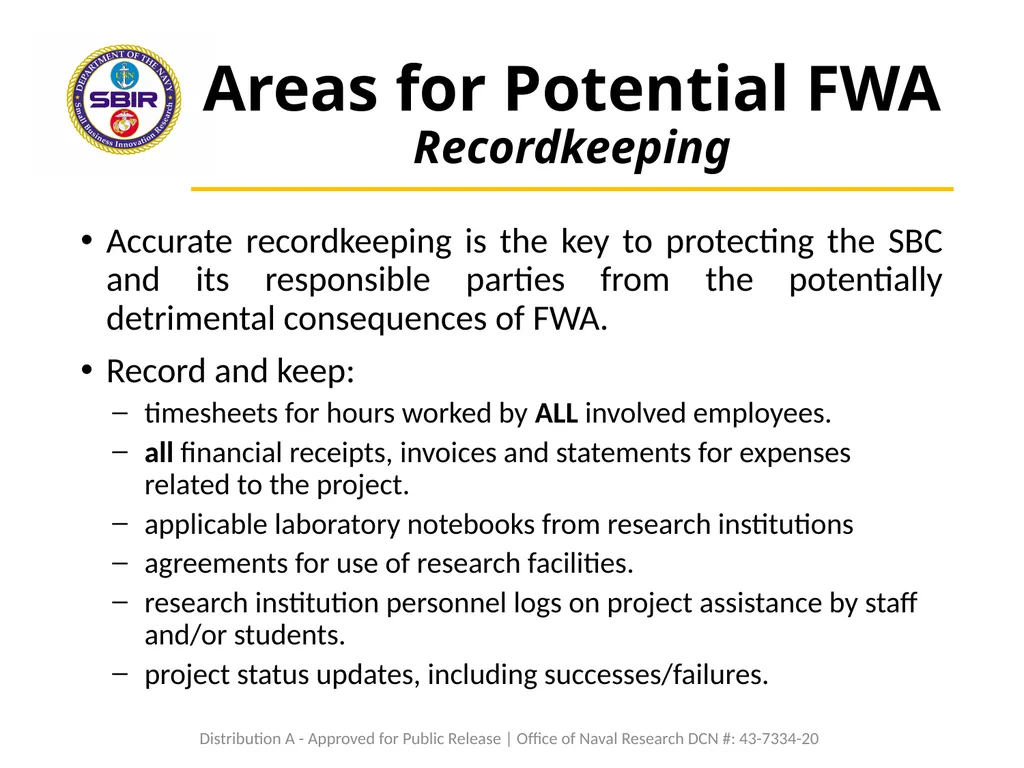 Fraud, Waste, and Abuse Tutorial Certification I, - slide 14 of 25
