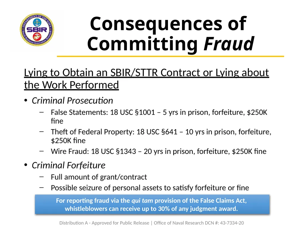Fraud, Waste, and Abuse Tutorial Certification I, - slide 21 of 25