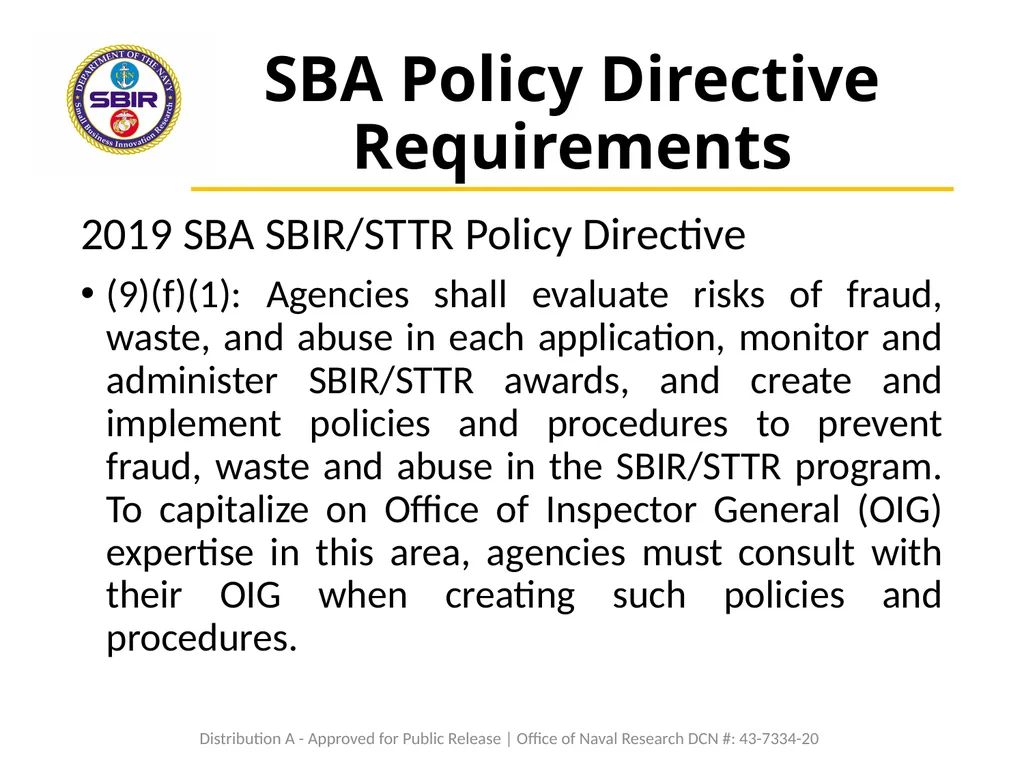 Fraud, Waste, and Abuse Tutorial Certification I, - slide 6 of 25