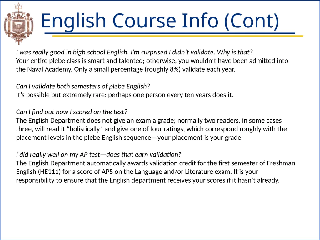 Academic Advising & Orientation (AAO) Session - slide 27 of 32