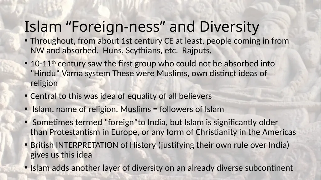 Indian History Introduction HISTORY Purpose today - slide 7 of 11