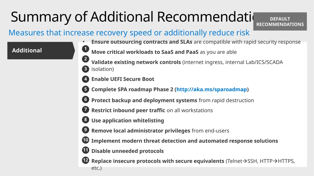 Mitigating Rapid Cyberattacks (Petya, WannaCrypt, - slide 17 of 37