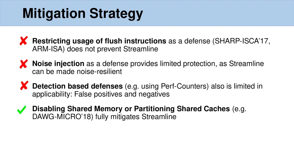 Streamline: A Fast, Flushless Cache Covert-Channel - slide 10 of 12