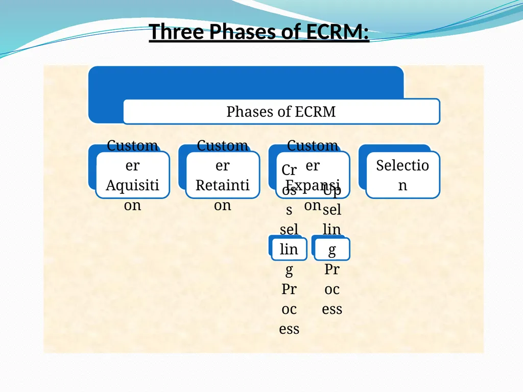 Electronic Customer Relationship Management And - slide 9 of 21