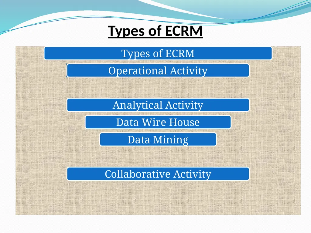Electronic Customer Relationship Management And - slide 12 of 21