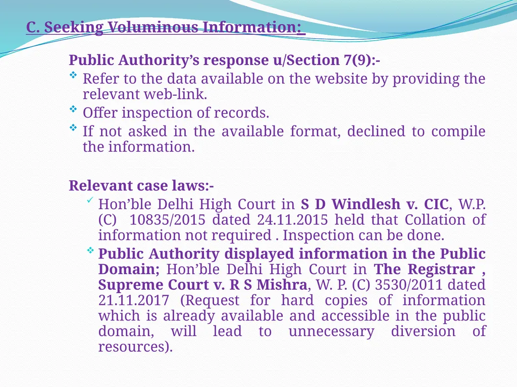 Shri Neeraj Kumar Gupta Central Information - slide 19 of 34