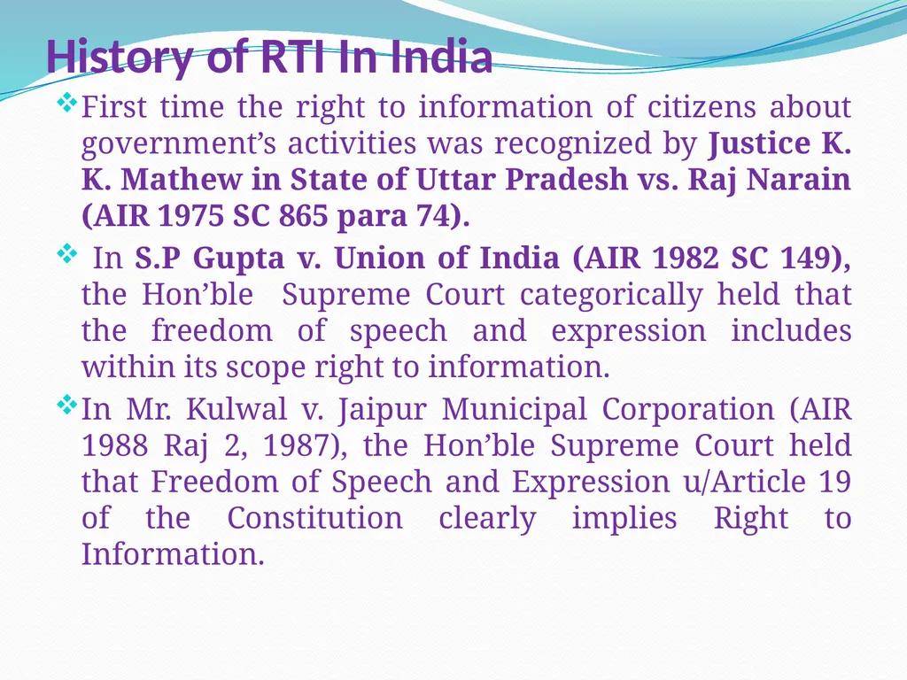Shri Neeraj Kumar Gupta Central Information - slide 3 of 34