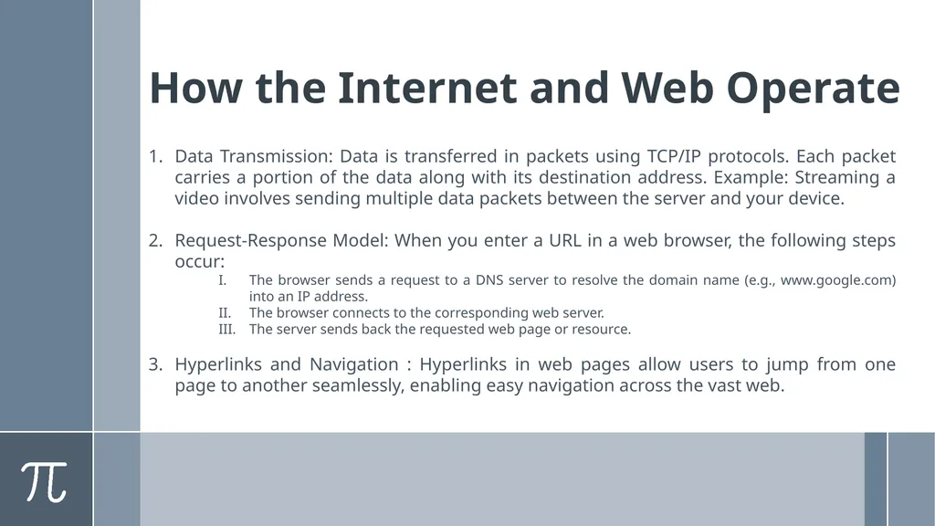 INTRODUCTION TO WORLD WIDE WEB AND INTERNET - slide 6 of 11